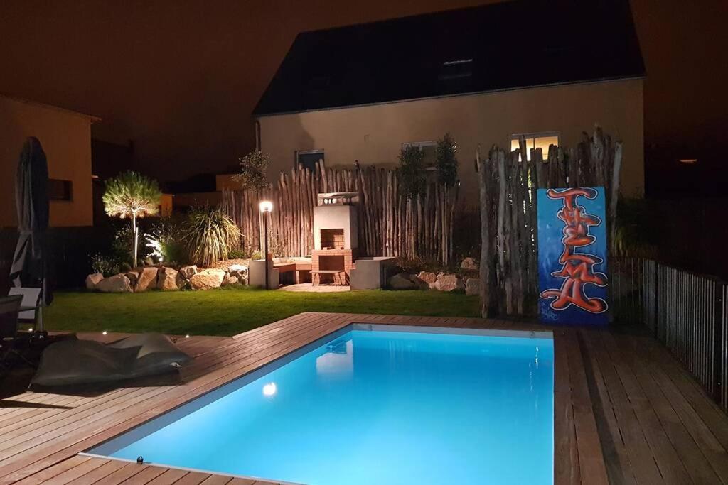 Villa La Thelma 5 Etoiles, Piscine, Sauna Et Jacuzzi Granville